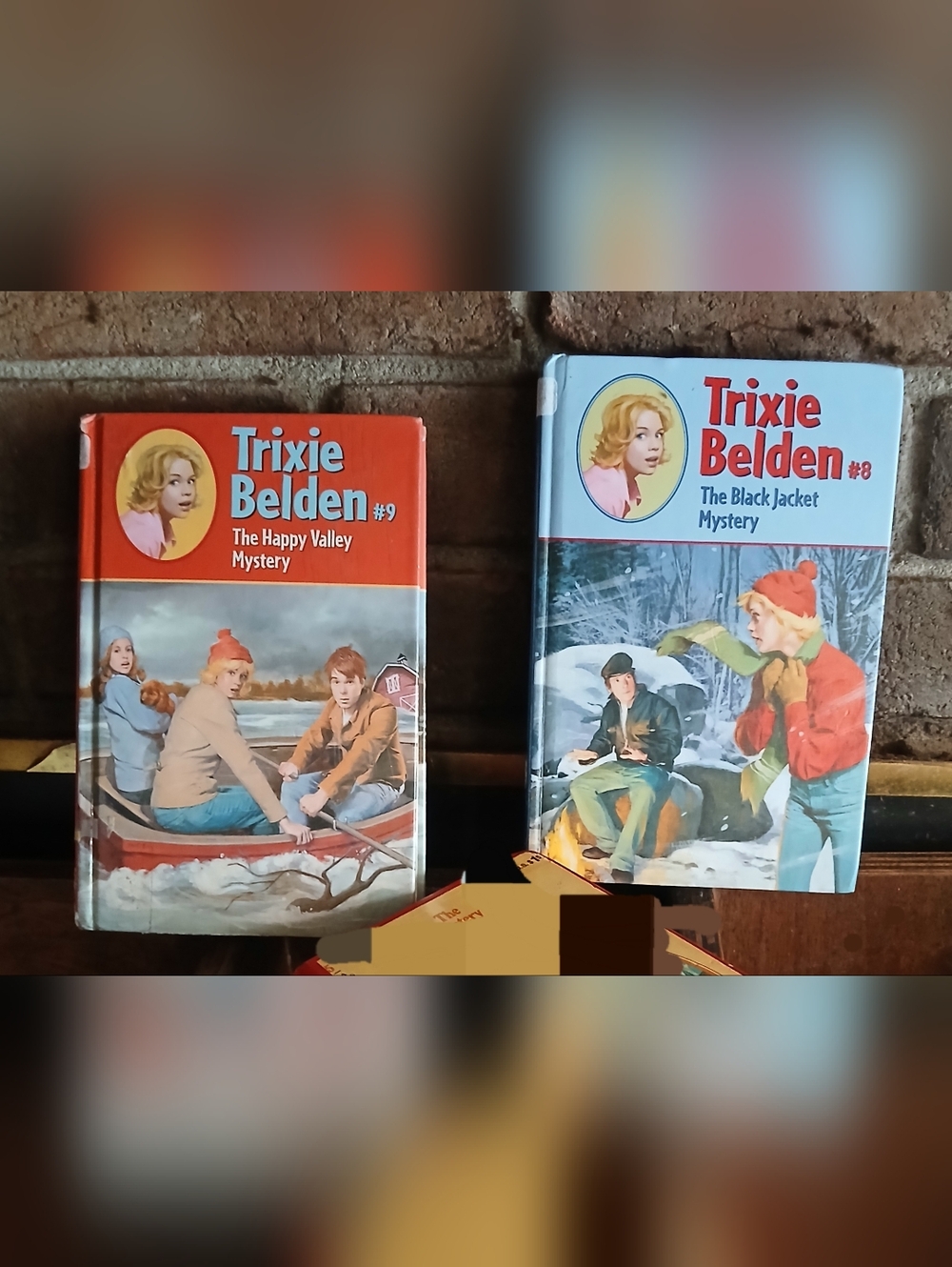 Trixie Belden  #8,#9 Hard Cover